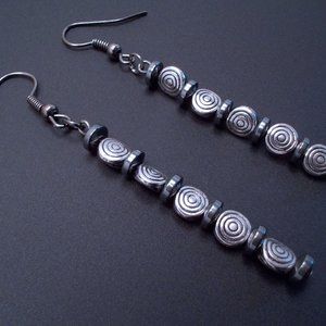 Hematite Healing Stones - Earrings